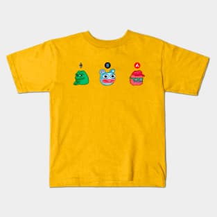 Crypto Meme Tokens Kids T-Shirt